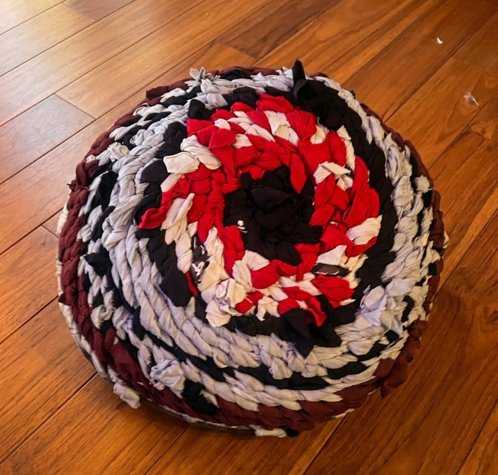 Homemade Ottoman Footrest