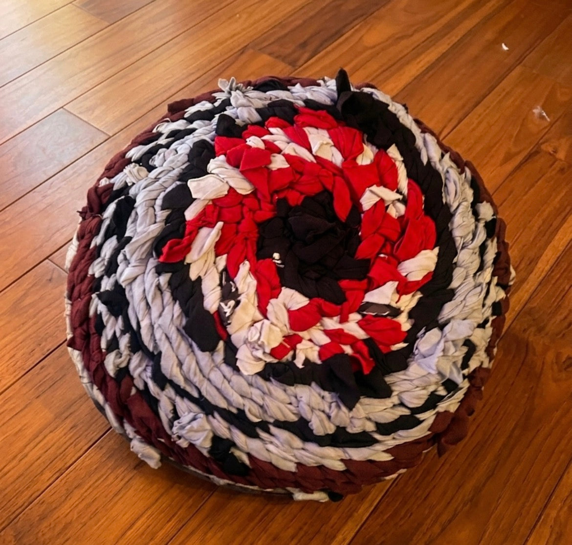 Homemade Ottoman Footrest