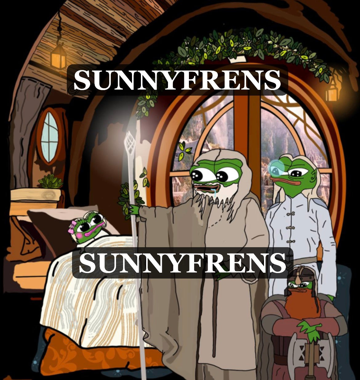 Frens to the Bitter End (Digital Print)